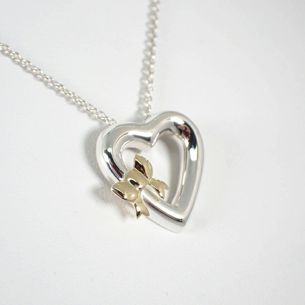 TIFFANY Authentic Gold Heart Necklace - Picture 4 of 9